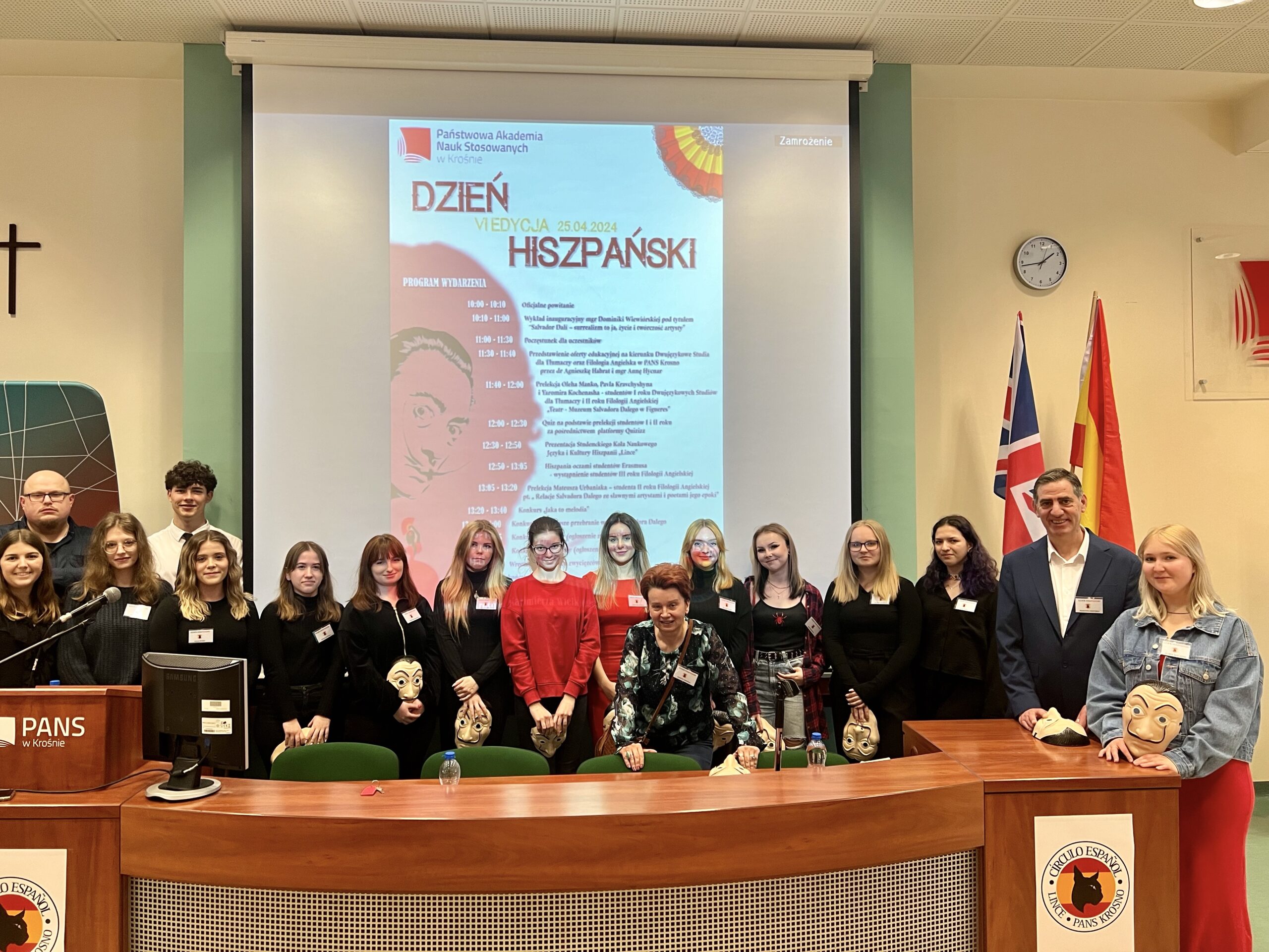 Día del español 2024 – Lingüística inglesa PANS en Grozno