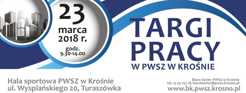 Targi Pracy - pracodawcy z regionu w PWSZ w Krośnie