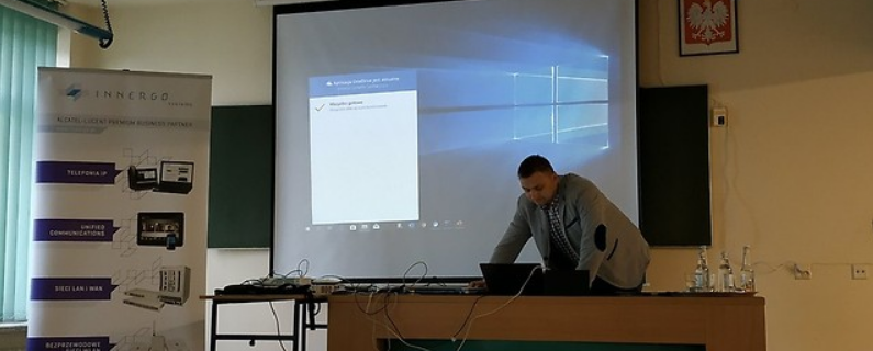 Spotkanie studentów kierunku Informatyka z przedstawicielami firmy Innergo