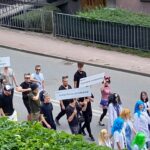Przemarsz juwenaliowy studentów ulicami Krosna