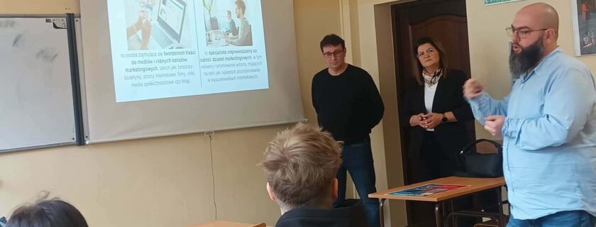 Warsztaty dla uczniów Zespołu Szkół Ponadpodstawowych Nr 1 im. Jana Szczepanika w Krośnie