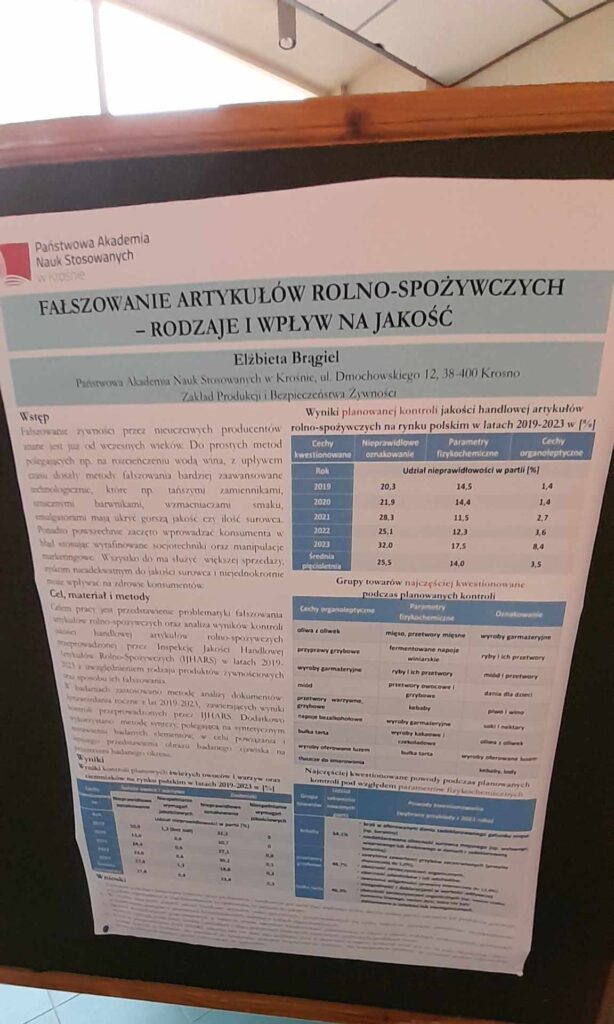 poster na konferencji