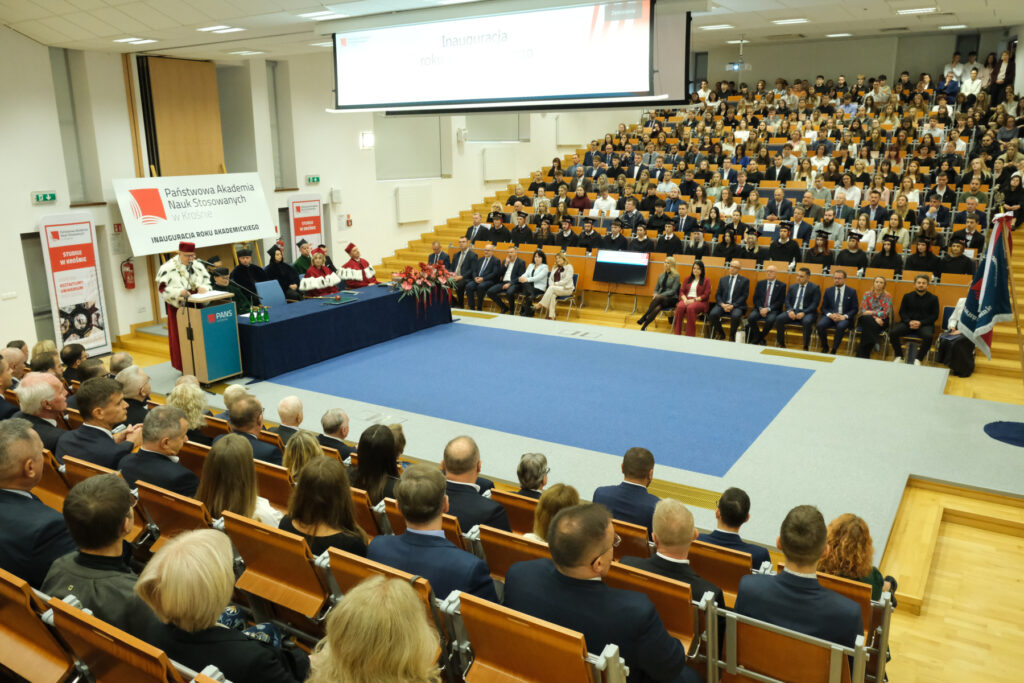 widok auli podczas uroczystości