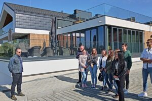 Wizyta studyjna studentów II roku Turystyki i Rekreacji w Centrum Konferencyjno-Bankietowym „Szklane Lniane” w Korczynie