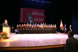 Kierownik Zakładu Turystyki i Rekreacji uczestniczył w Inauguracji Roku Kopernikańskiego w I LO im. Mikołaja Kopernika w Krośnie