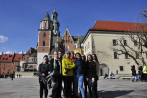Ćwiczenia terenowe studentów II roku z Historii architektury i sztuki  w Krakowie