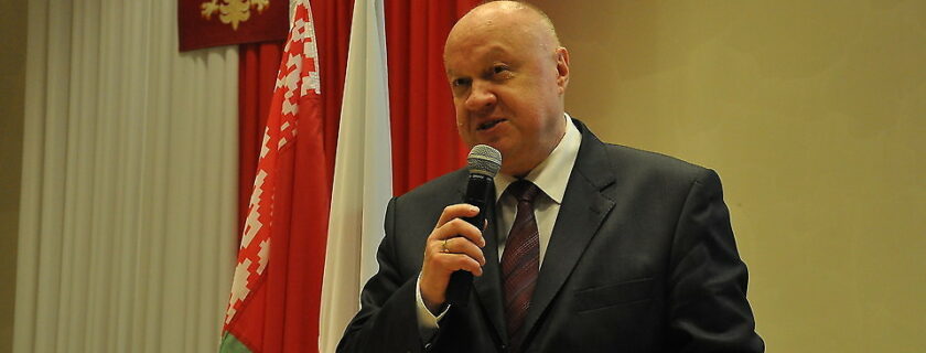 2. Ambasador Republiki Białoruś profesor Wiktar Gajsionak z wizytą w naszej uczelni