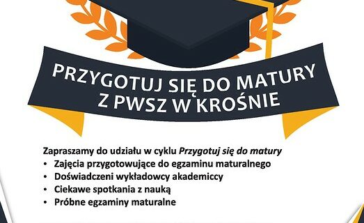 Przygotuj się do matury z PWSZ w Krośnie w roku szkolnym 2017/18