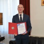 Prof. Krzysztof Chmielowski, pracownik Zakładu Inżynierii Środowiska, nagrodzony za wynalazczość