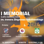 I Memoriał im. Trenera Zbigniewa Sobolewskiego w piłce siatkowej kobiet – 14.09.2024 r.