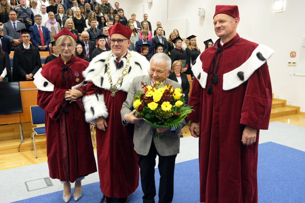 Wyróżnienie dla wybitnego pracownika Uczelni
prof. dr hab. n. med. Józef Ryżko