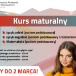 Zapraszamy na kurs „Przygotuj się do matury z PANS w Krośnie”