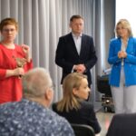 Przedstawiciele Podkarpackiego Centrum Innowacji z wizytą w laboratorium PANS 5G LAB