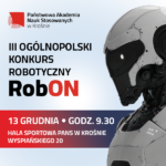 Trwają zapisy na III Ogólnopolski Konkurs Robotyczny RobON w Krośnie!