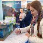 Studentki Dwujęzykowych studiów dla tłumaczy na obchodach Dnia Jedności Niemiec w Kraju Saary