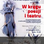 W kręgu poezji i teatru - zaproszenie na wykład
