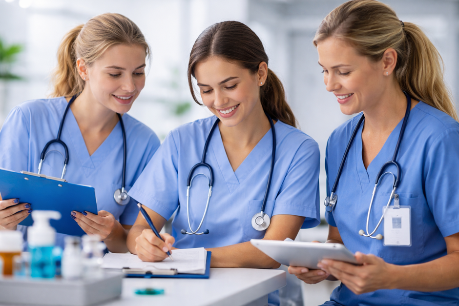 pielęgniarki, praktyki