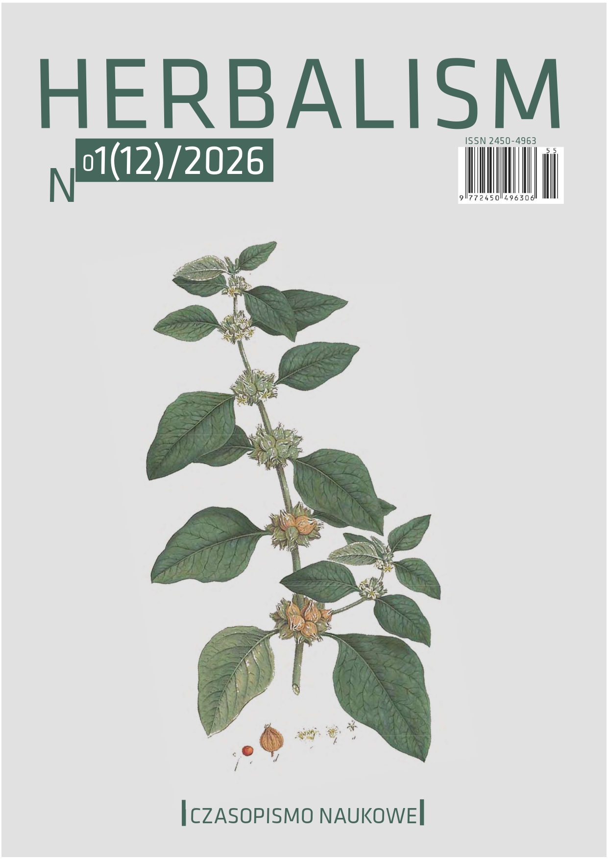 Ukazał się 12. numer czasopisma Herbalism