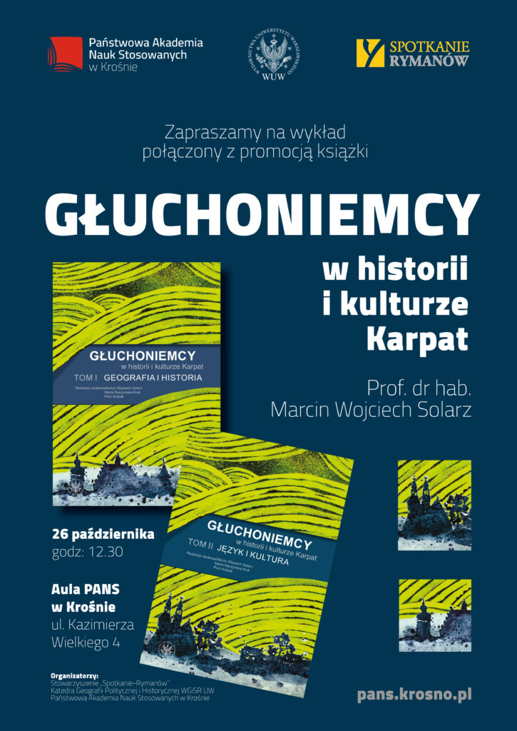 Głuchoniemcy w historii i kulturze Karpat – wykład i promocja książki