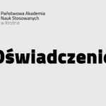 Oświadczenie PANS w Krośnie