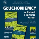 Głuchoniemcy w historii i kulturze Karpat – wykład i promocja książki