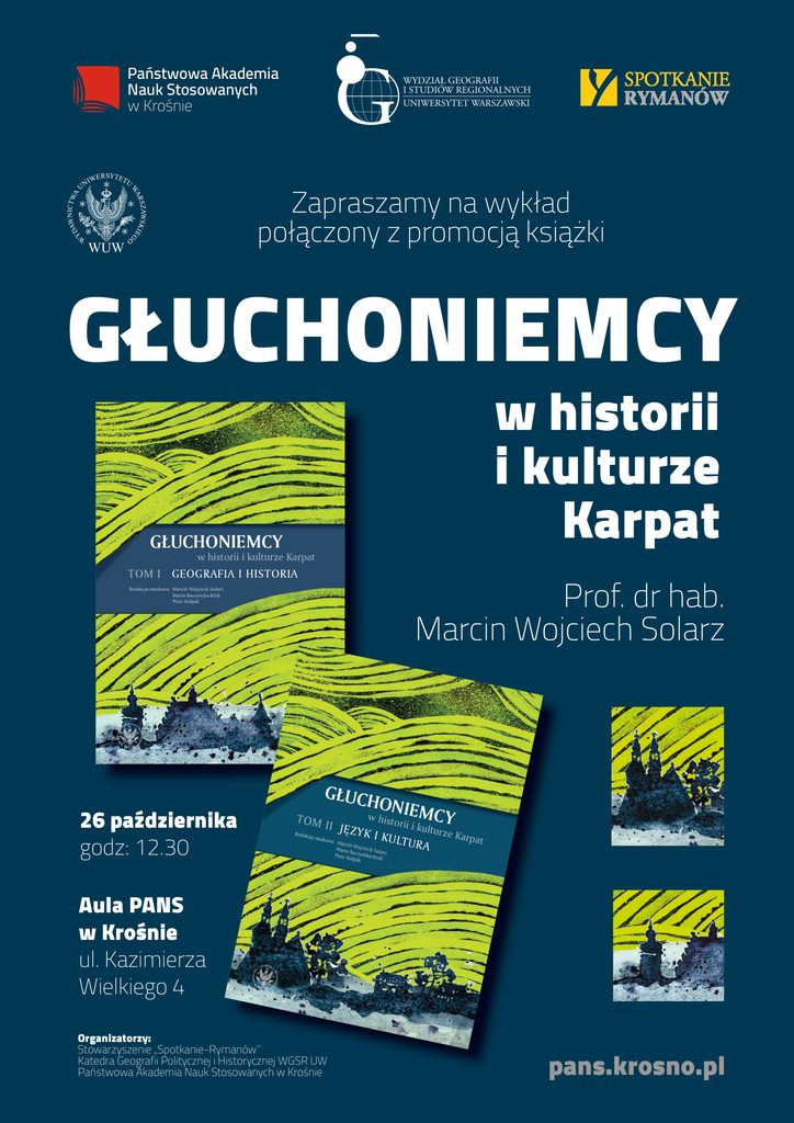 Głuchoniemcy w historii i kulturze Karpat – wykład i promocja książki
