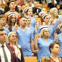 Dyplomatorium oraz nadanie symboli zawodowych absolwentom kierunków medycznych