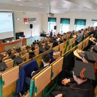 Uroczystość wręczenia dyplomów absolwentom studiów inżynierskich