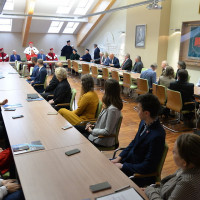 Zasłużeni dla PWSZ w Krośnie – prof. dr. hab. inż. Tadeusz Słomka i Piotr Przytocki